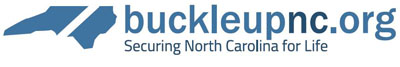 BuckleUpNC white logo